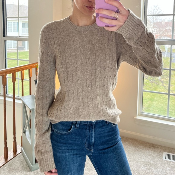 Brooks Brothers Cashmere Braided sweater - Picture 2 of 10